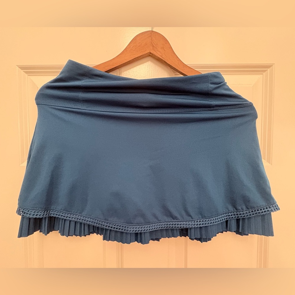 Lucky in Love Blue tennis Skirt